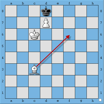 chiếu bí với tượng | học cờ vua | chess