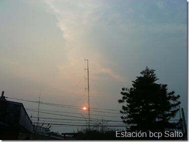 El atardecer del (23/8/10)