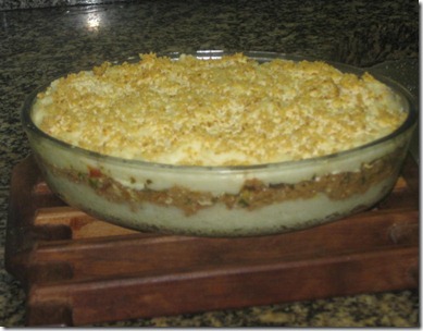 escondidinho de soja
