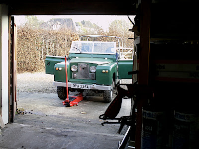 The Series IIa sees the light of day... first inspection.