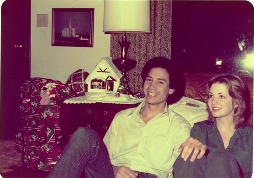 Landy & Sheri Christmas 1982