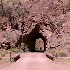 First of three tunnels