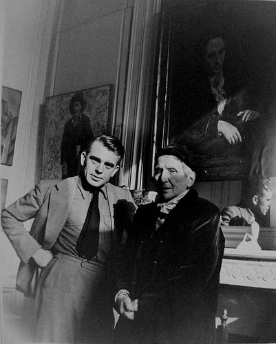 Gertrude Stein (with Picasso Portrait) & Horst, 1946.jpg