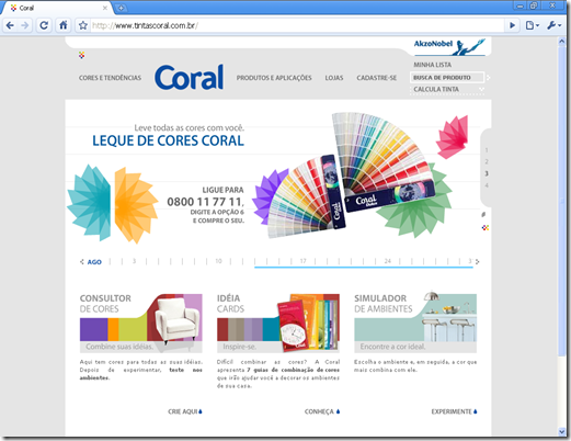 Tintas Coral