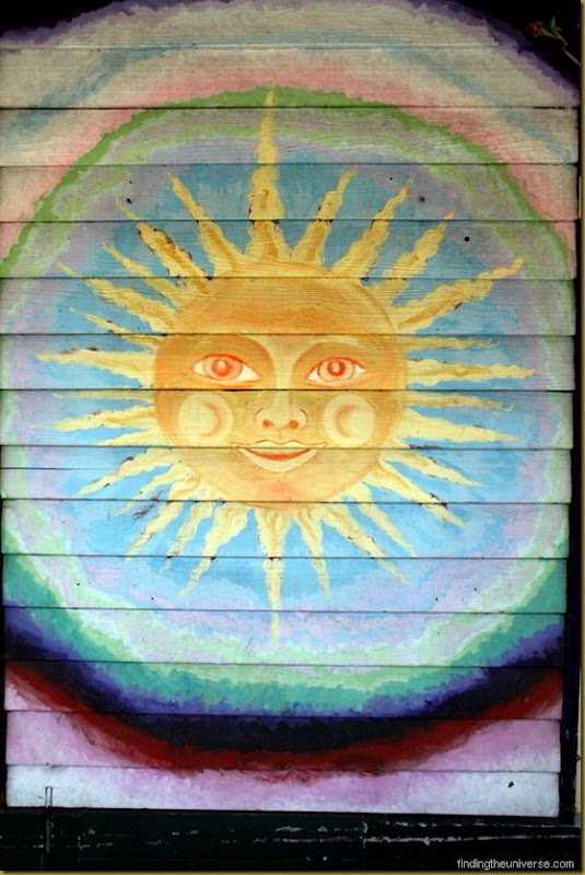 Painted store front