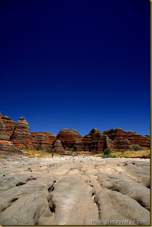 Part of the Bungle Bungles in Purnululu National Park - Western Australia. Inaccessible without a 4WD or a plane..