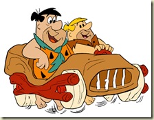 Fred-Flintstone-Barney-Rubble-Car
