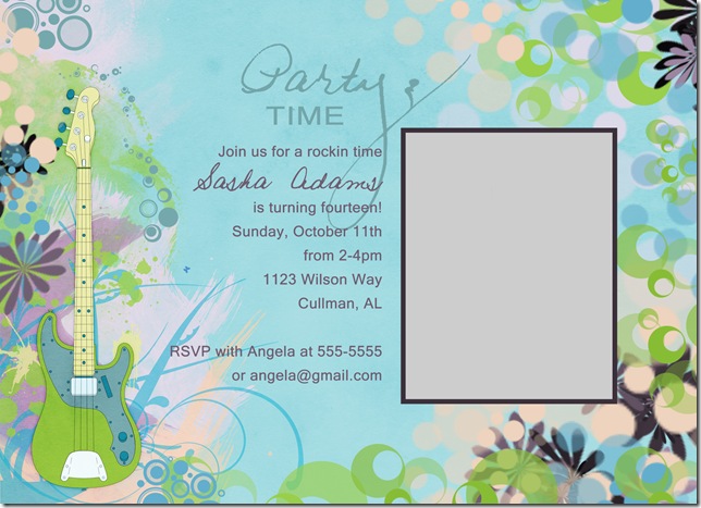 miley cyrus invitation
