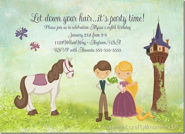 tangled invite 2