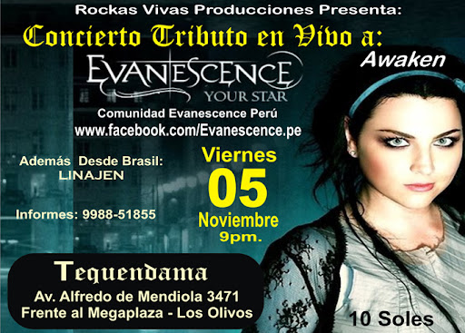 Tributo Evanescence en Lima