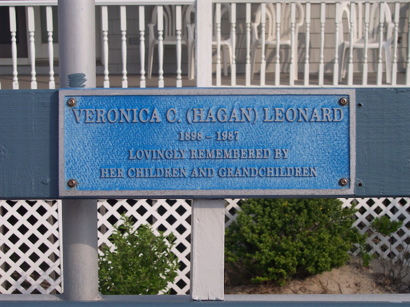 Veronica C. (Hagan) Leonard1898-1987Lovingly remembered by her children and grandchildren