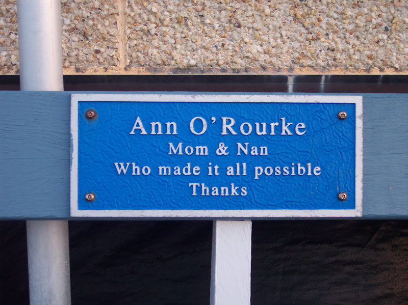 Ann O'RourkeMom & NanWho made it all possibleThanks