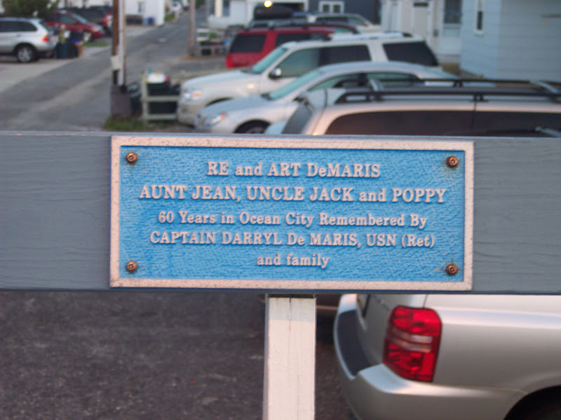 Re and Art DeMarisAunt Jean, Uncle Jack and Poppy60 years in Ocean City remembered by Captain Darryl DeMaris, USN(Ret) and Family