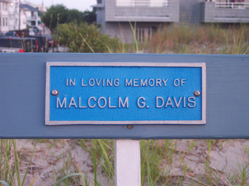 In loving memory ofMalcolm G. Davis