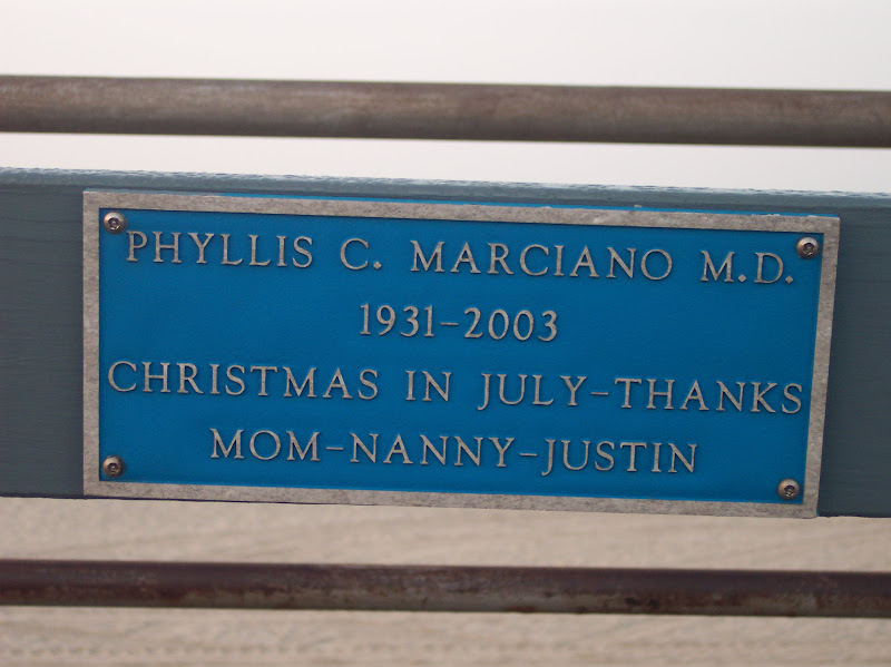 Phyllis C. Marciano, M.D.1931-2003Christmas in July - ThanksMom-Nanny-Justin