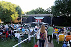 Seating area and the stage