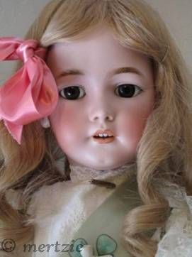 Antique bisque doll Simon & Halbig S & H Santa mold #1249
