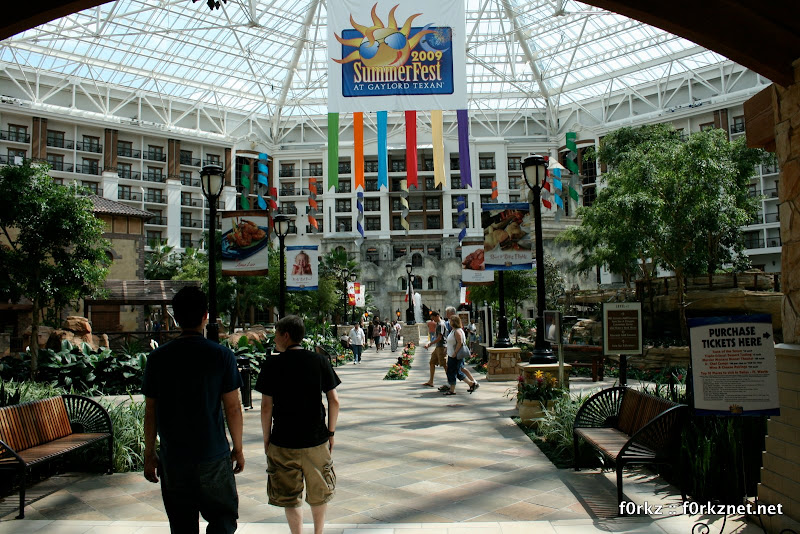Behold! The indoor city, the Gaylord