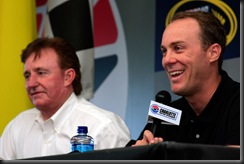 2010 Charlotte All Star Kevin Harvick and Richard Childress