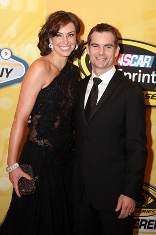 [2009 Las Vegas Dec Champions Week Awards Banquet Ingrid Vandebosch and Jeff Gordon red carpet[3].jpg]