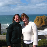 Along the Great Ocean Road.