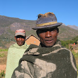 Normally pictures are taken of children,
and these two elders loved
having their picture taken.