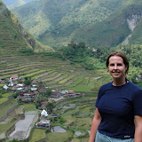 I don't know if it looks easy to you, 
but it was not easy walking 
along the terraces!