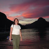 283 Oct 2005 Palawan, Philippines El Nido sunset from the hotel.JPG