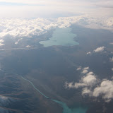View from the plane on the way 
from Christchurch to Queenstown.