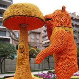 The Menton, France Citrus Festival