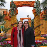 Vicky and me at the citrus festival!!!