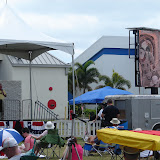 A former astronaut answered  questions while we  watched the shuttle monitor.