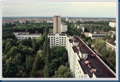 Chernobyl-Pripyat town-25 years on-forested