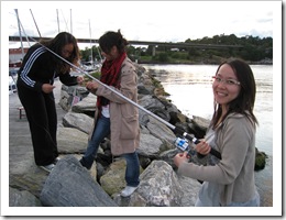 Kexin made the fishing thread “Kek Xin”