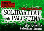 Solidaritat amb Palestina Cartell Solidaritat amb Palestina