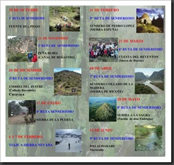 PUBLICACION FOLLETO SENDERISMO 1-2