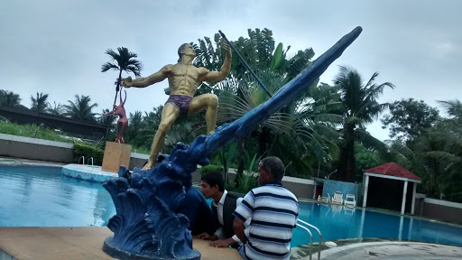 Statue Of Surfer 