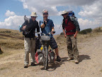 they walking from peru to argentina!