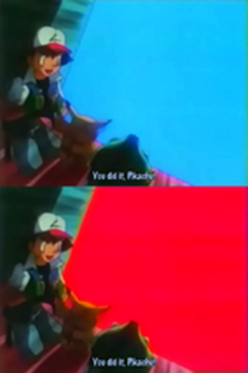 Agora imagine isso piscando rapidamente na sua tela. Agora imagine isso piscando rapidamente na sua tela. - Top 10: Eposódios censurados de Pokémon Nintendo Blast