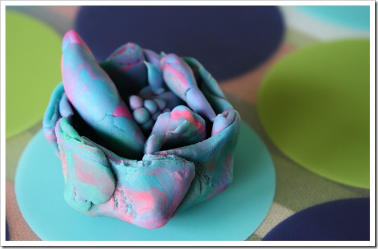 Playdoh fruit