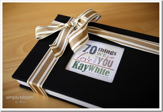 Kay's book of love