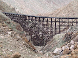 The spectacular Goat Canyon Trestle in Carrizo Gorge