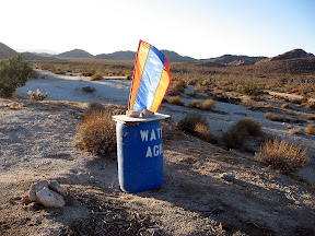 Water drop station at Dos Cabezas - Anza Borrego