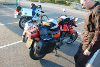 Uploading route to GPS Photo