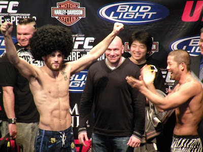 Jon Fitch and Akihiro Gono Jon Fitch and Akihiro Gono