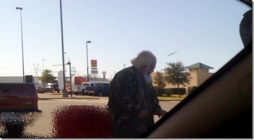 santa in January