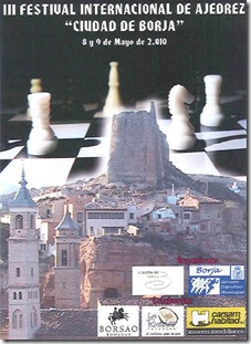 Cartel del Torneo Internacional de Borja