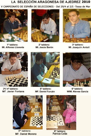 SELECCCION ARAGONESA 2010