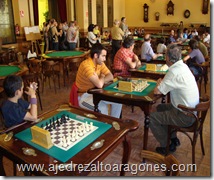 la sala de juego en el “Salón de los relojes”