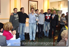 Equipo Jaime Casas, campeón de Aragón por equipos 2010